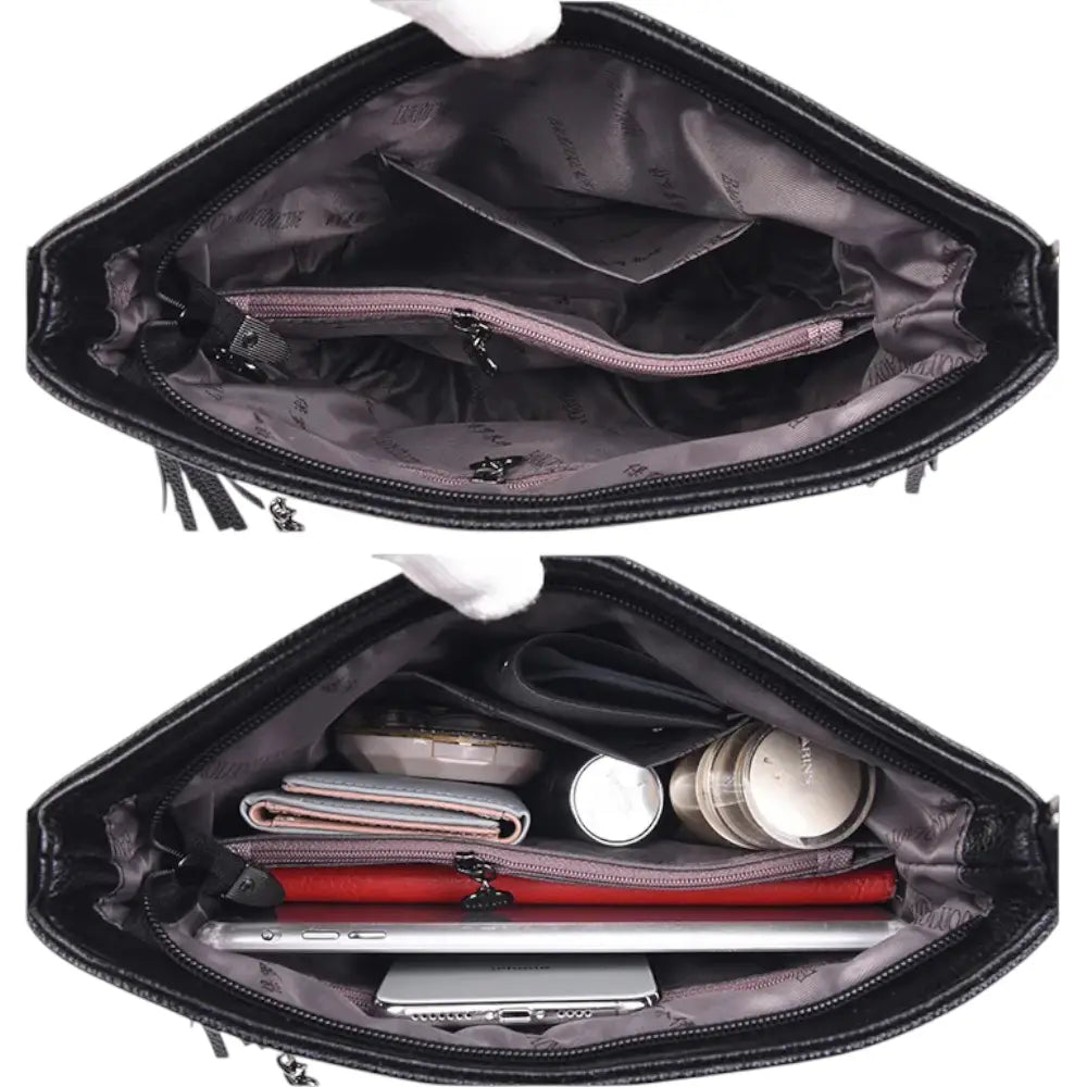 Sac bandoulière femme en simili cuir