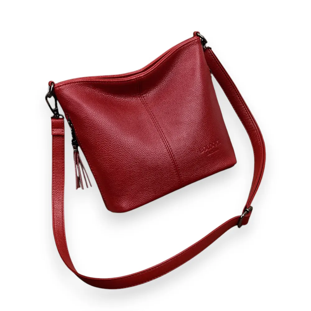 Sac bandoulière femme en simili cuir