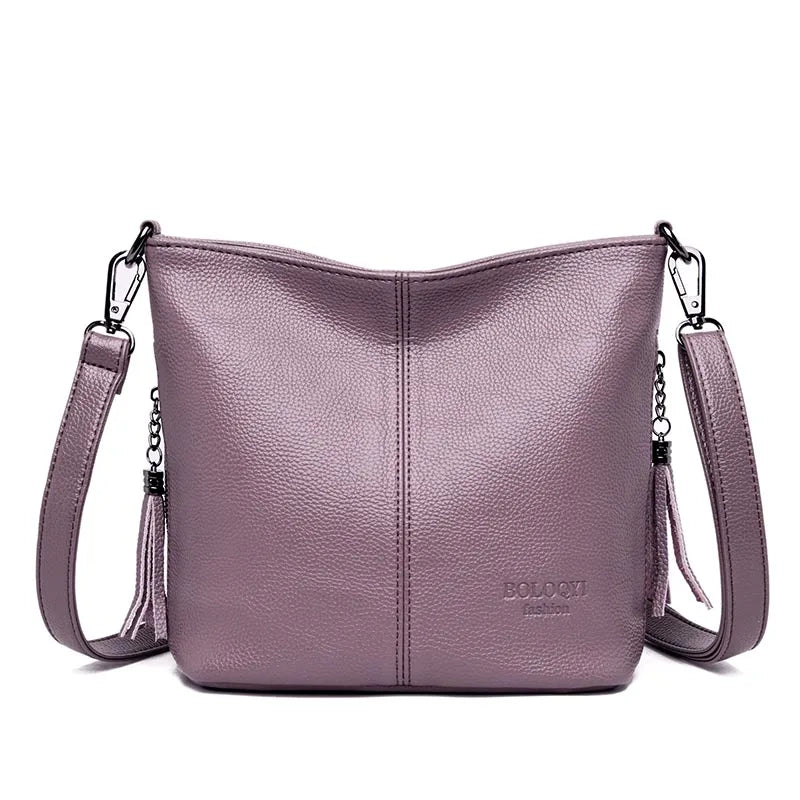 Sac bandoulière femme en simili cuir