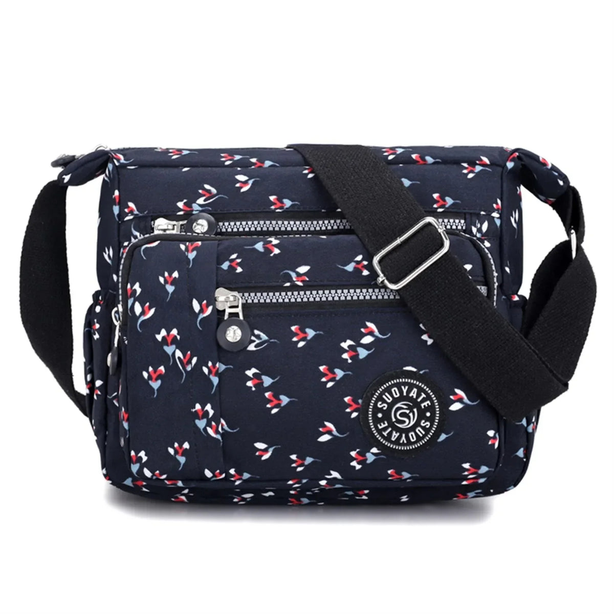 Sac bandoulière en nylon femme, léger, robuste et ultra-pratique