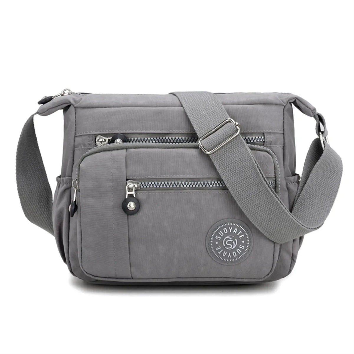 Sac bandoulière en nylon femme, léger, robuste et ultra-pratique