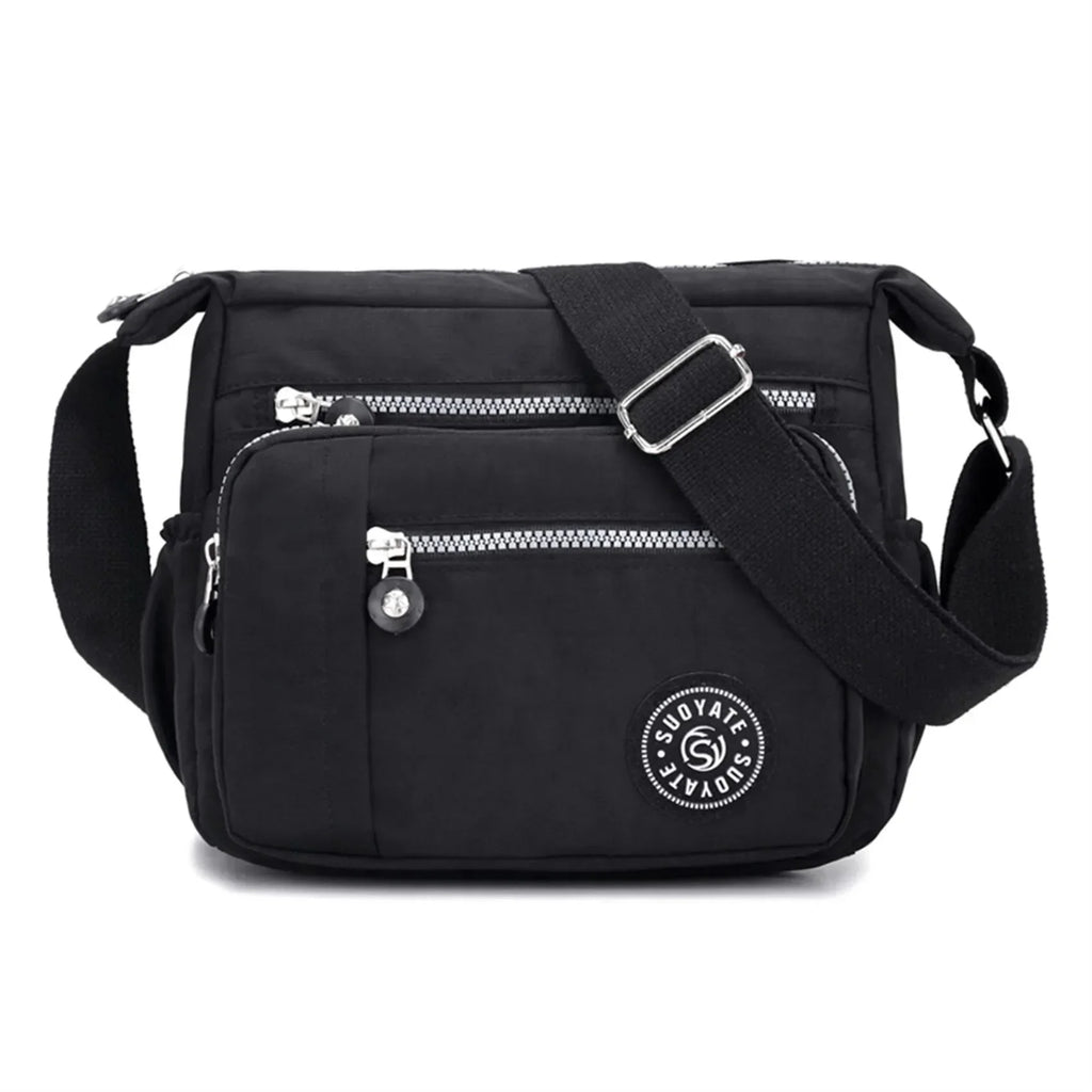 Sac bandoulière en nylon femme, léger, robuste et ultra-pratique