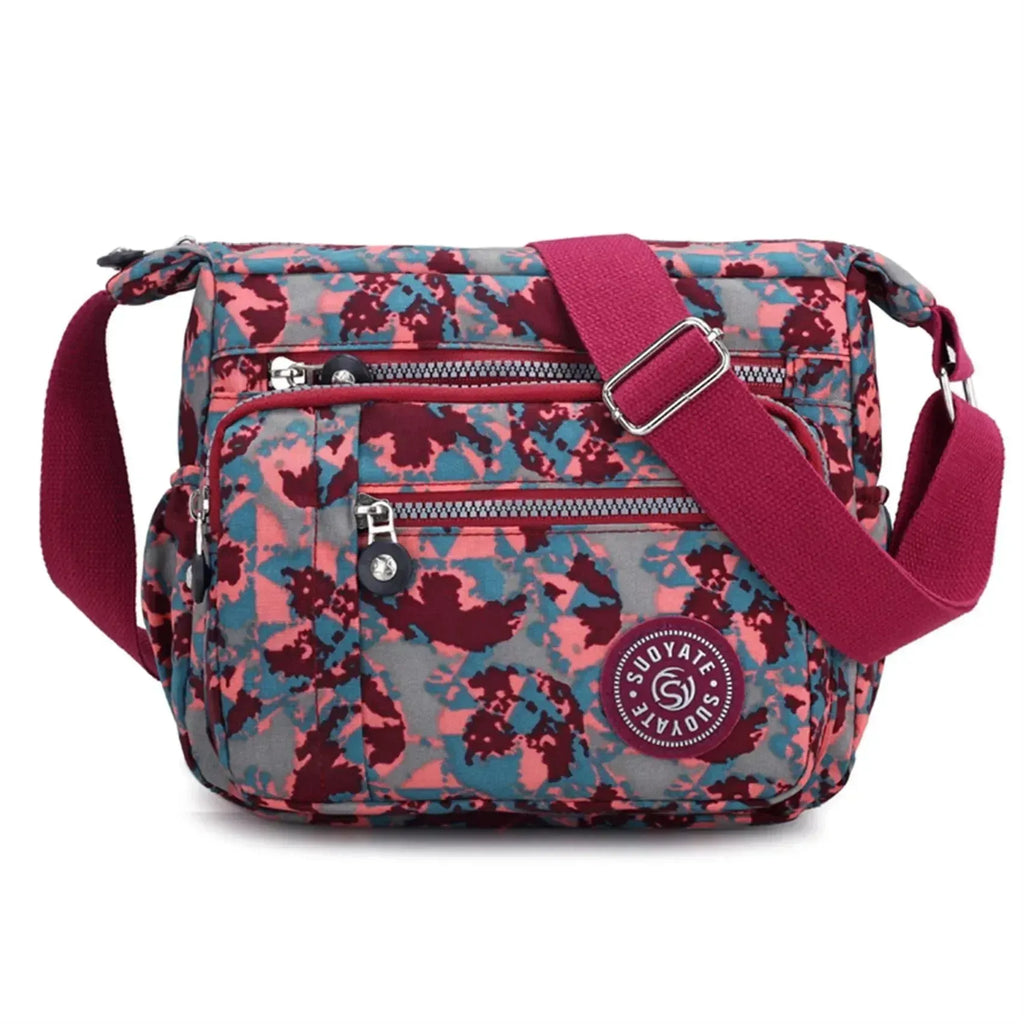 Sac bandoulière en nylon femme, léger, robuste et ultra-pratique