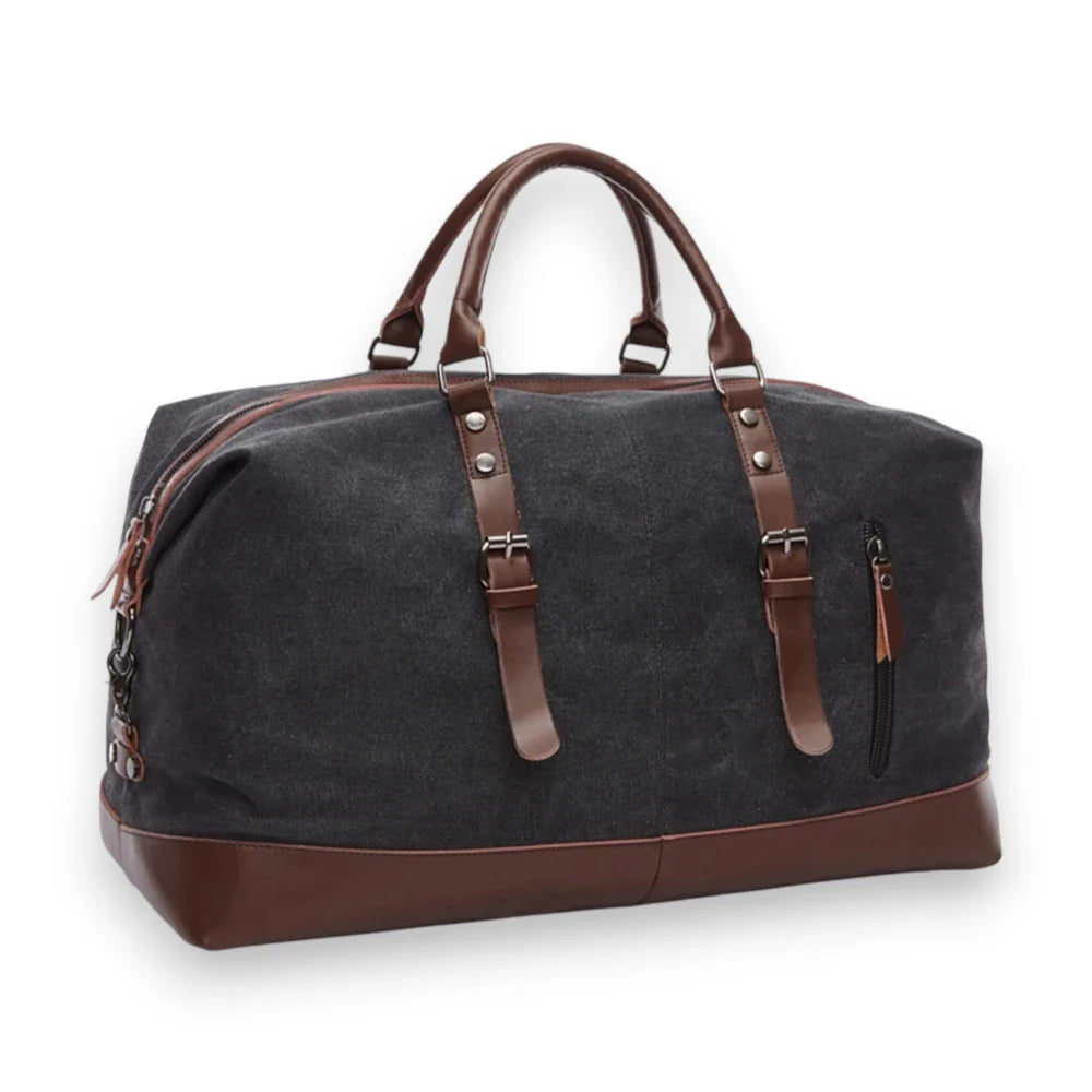 Sac de voyage en toile homme élégant et robuste