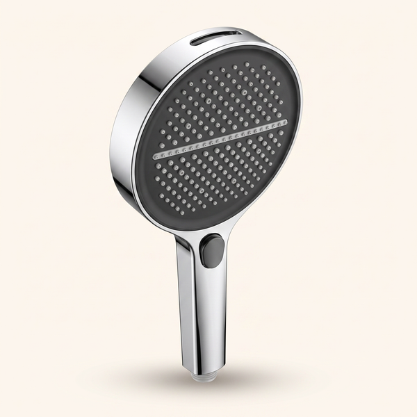 TurboRain High-Pressure Shower Head — 4 Spray Modes
