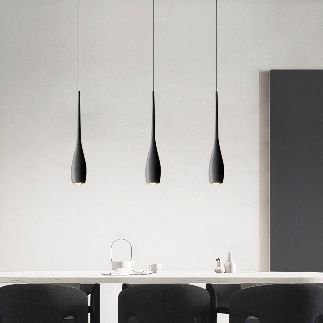Suspension moderne en forme de goutte
