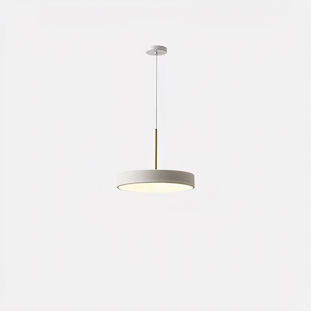 Suspension salon LED style nordique en forme de disque