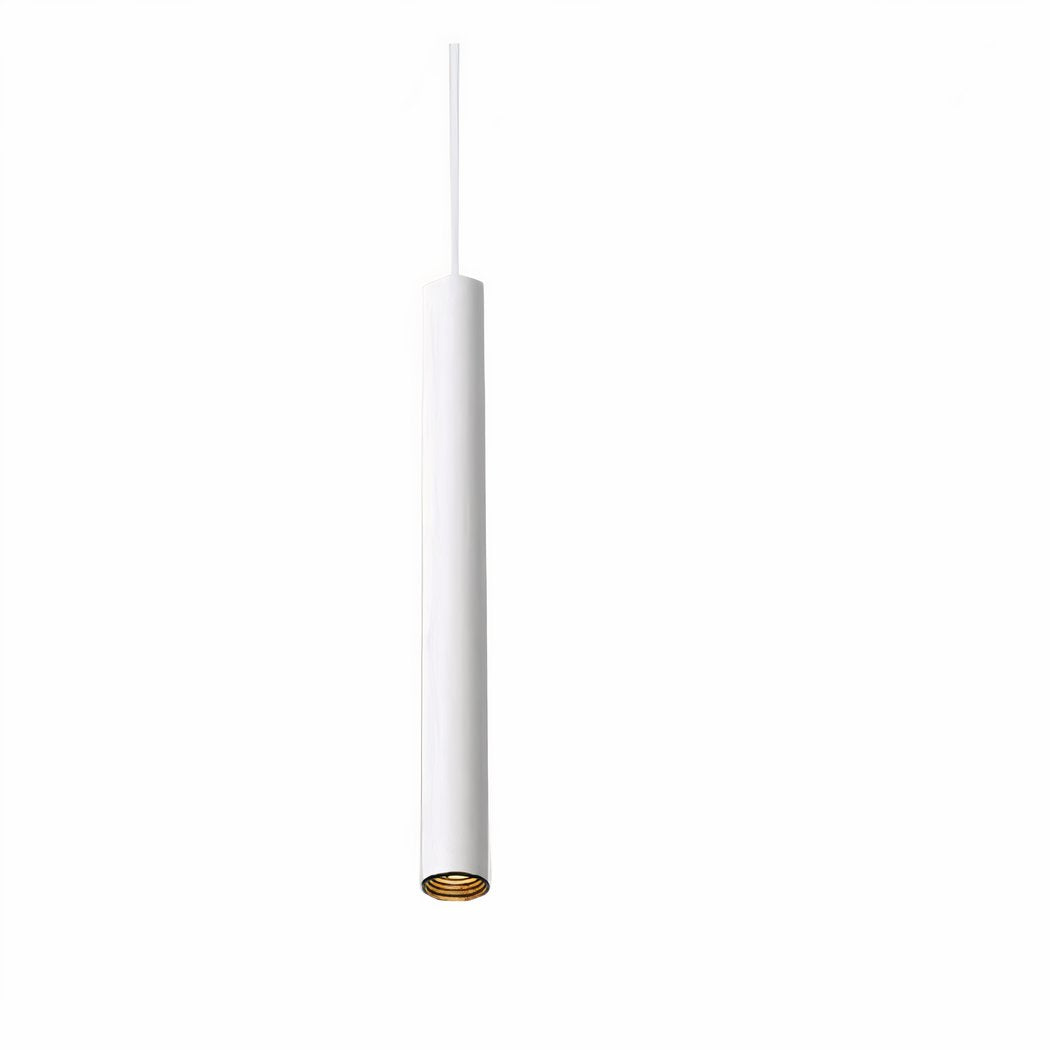 Suspension tube LED au design simple nordique et moderne