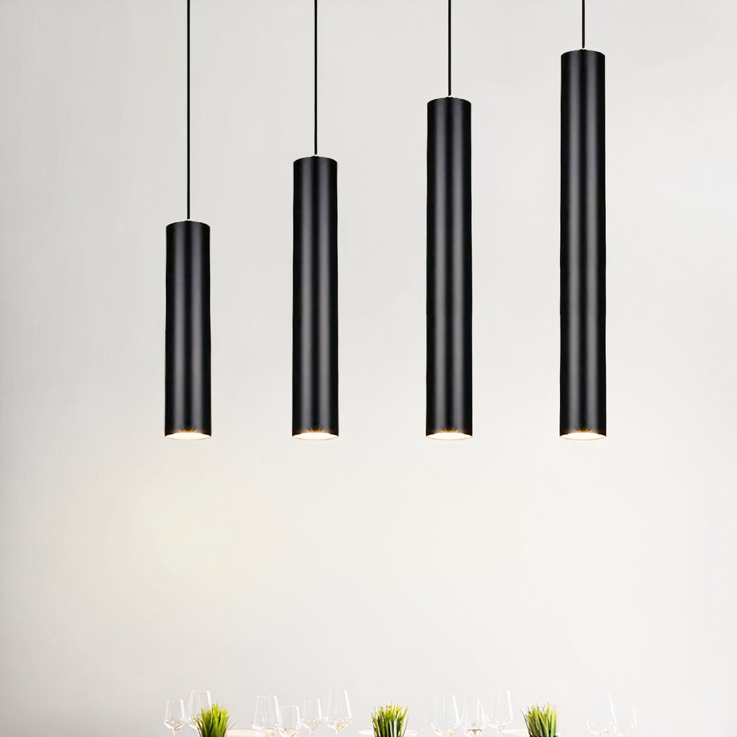 Suspension tube noire longue